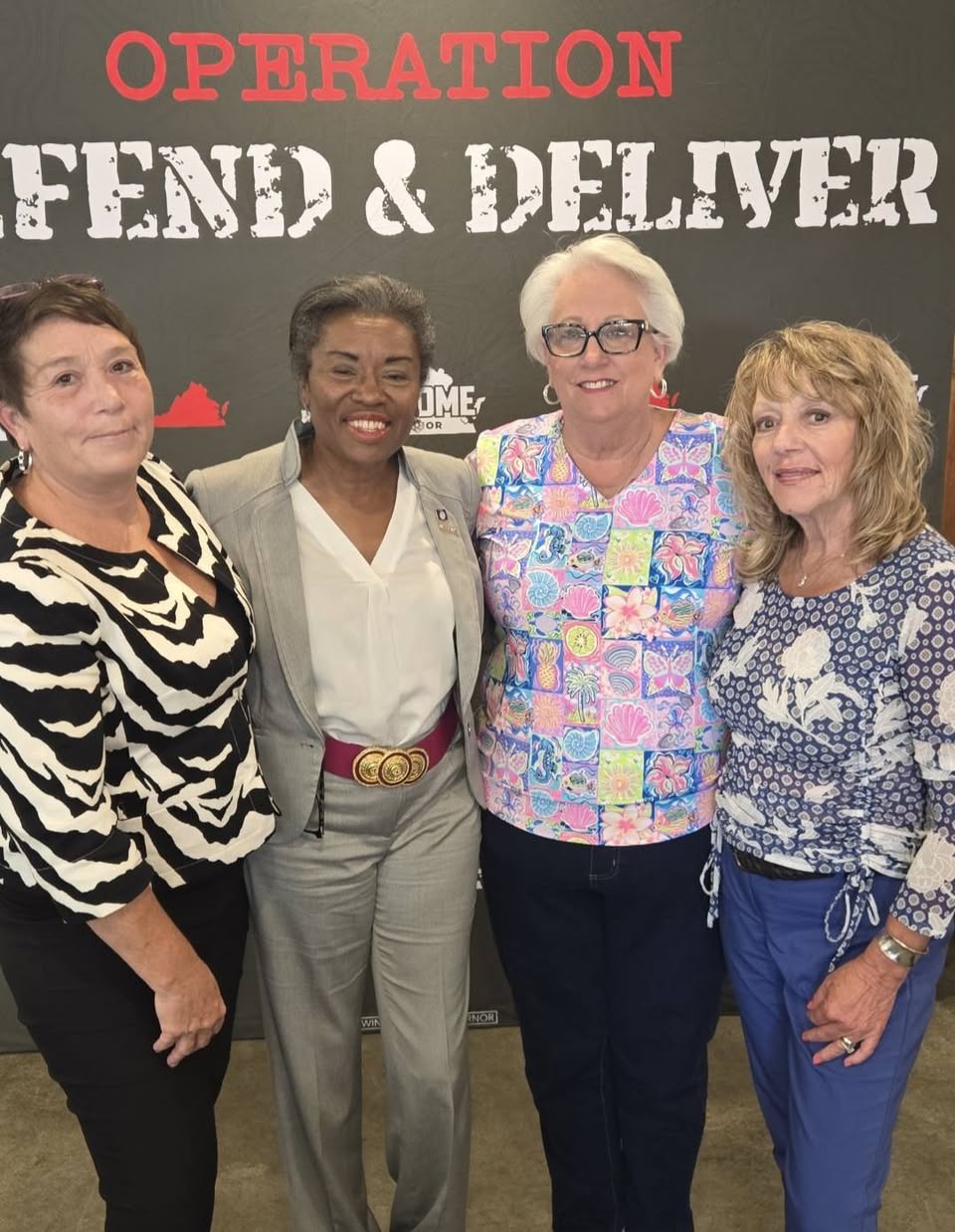 Laura Ecimovic, Winsome Earle-Sears, Jane Ladd, Joni Gantt